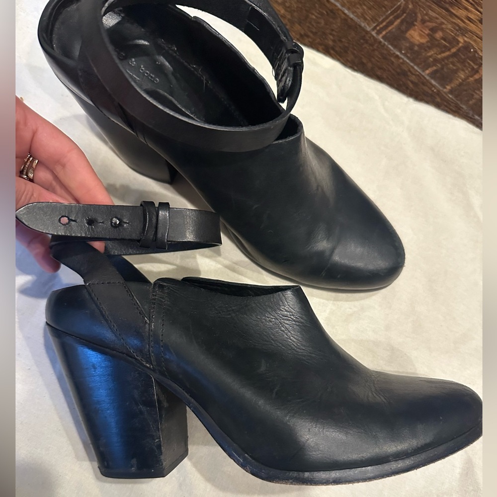 Rag And Bone Kenny Clog With Ankle Strap - Size 3… - image 5